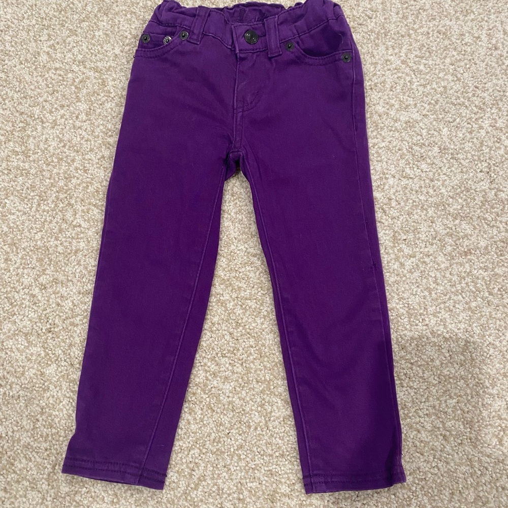 Levi’s 2T Purple Soft Jeans